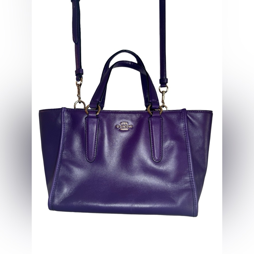 Coach Purple Crossbody Carryall Mini